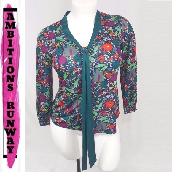 Isabel And Alice Tops - Isabel And Alice Women Stretch Button Down Top